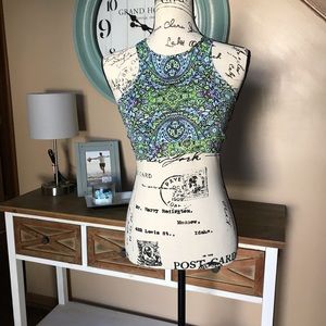 Victoria’s Secret high neck printed bra